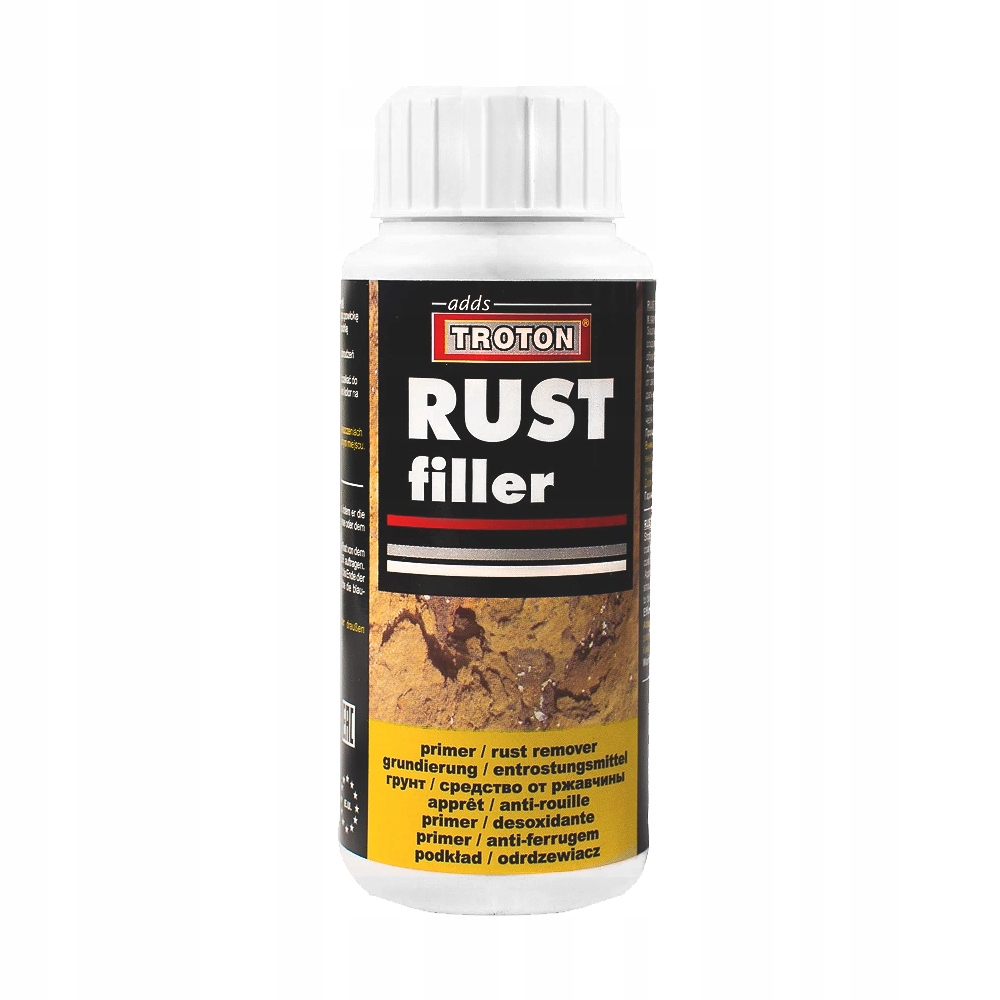 adds  RUST FILLER - Грунт и средство для удаления ржавчины в одном  (100 мл)