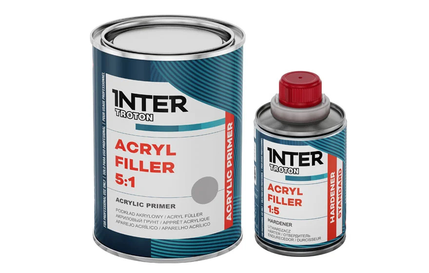 IT AKRYL FILLER 2К Грунт-наполнитель HS 51 (0,5 л.) бежевый  ОТВ. ОТДЕЛЬНО! (1537)