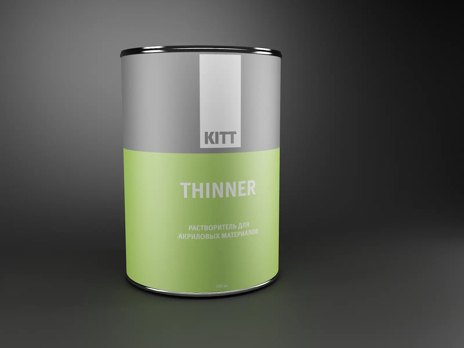 4.11.1000 KITT THINNER UNIVERSAL (1000 мл) Растворитель универсальный