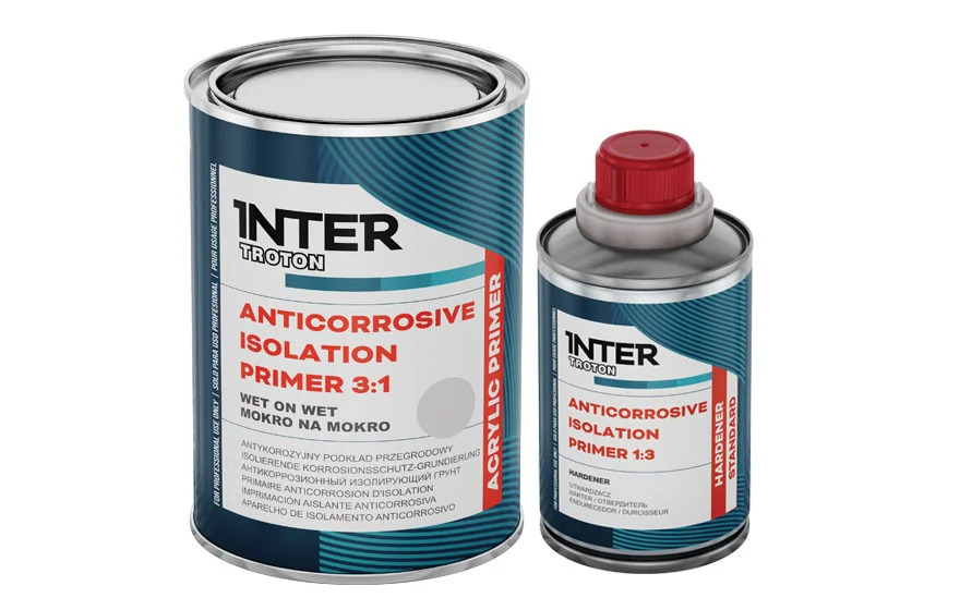 IT ISOLATION PRIMER 2К Антикоррозионный грунт 31 по мокрому  (0,75 л. 0,25 л.) белый 11257