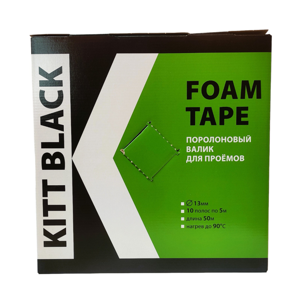 KITT BLACK 4.10.1350 FOAM TAPE -