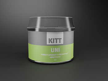 1.10.0250 KITT UNI (250 гр) Полиэфирная универсальная шпатлевка
