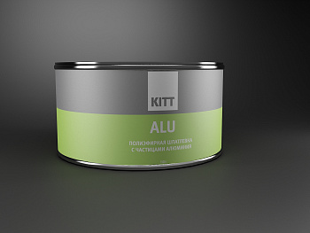 1.40.1000 KITT ALU (1000 гр) Полиэфирная шпатлевка с алюминием