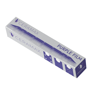 Полоски шлифовальные абразивные CERAMAX PURPLE FILM 70*420 мм 14 отверстий P320 1 шт. (уп. 50 шт.)