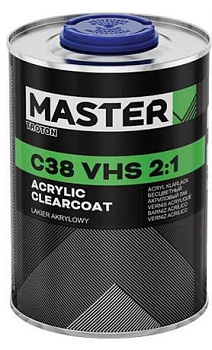 MASTER C38  Акриловый лак VHS 2:1 (1л) (13090) 6 шт./уп.