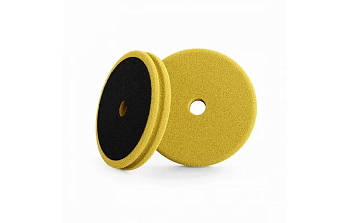 Brayt Полировальник на липучке Ø 80 x 25 mm (Velcro) желтый / жесткий  (300009334) 1 шт./уп.