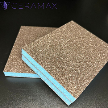 Губка абразивная шлифовальная CERAMAX NEO SPONGE двухсторонняя Medium, P60, 1 шт. (уп. 20 шт)