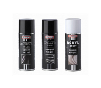 adds  ACRYLIC SPRAY Черный глянец  (400  мл) (300002305) 12 шт./уп.