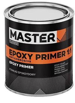MASTER EPOXY PRIMER  Эпоксидный антикоррозийный грунт 1:1  0,5л (5432) 6 шт./уп. 