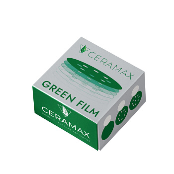 Круги шлифовальные 125 мм CERAMAX GREEN FILM 8 отверстий, P220, 1 шт. (уп. 50 шт)