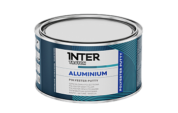 IT ALUMINIUM Шпатлёвка полиэфирная с алюминием 400 гр. (1229) 9 шт./уп.